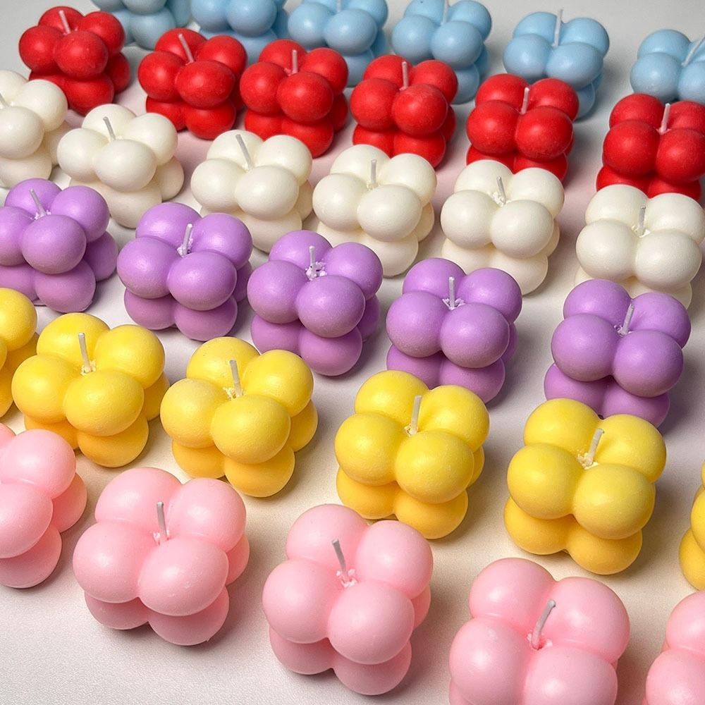 Mini Bubble Candle pack of 6