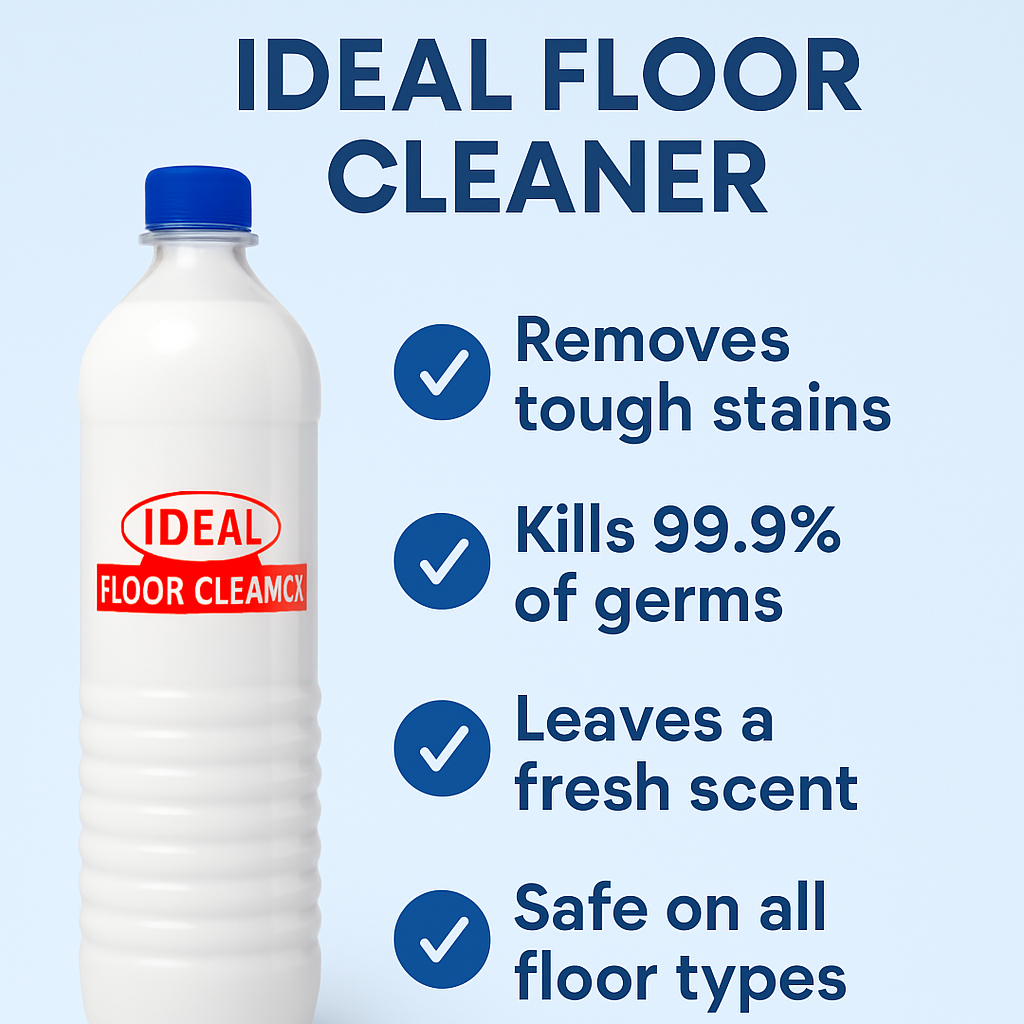 Ideal Cleaning Floor Cleaner White