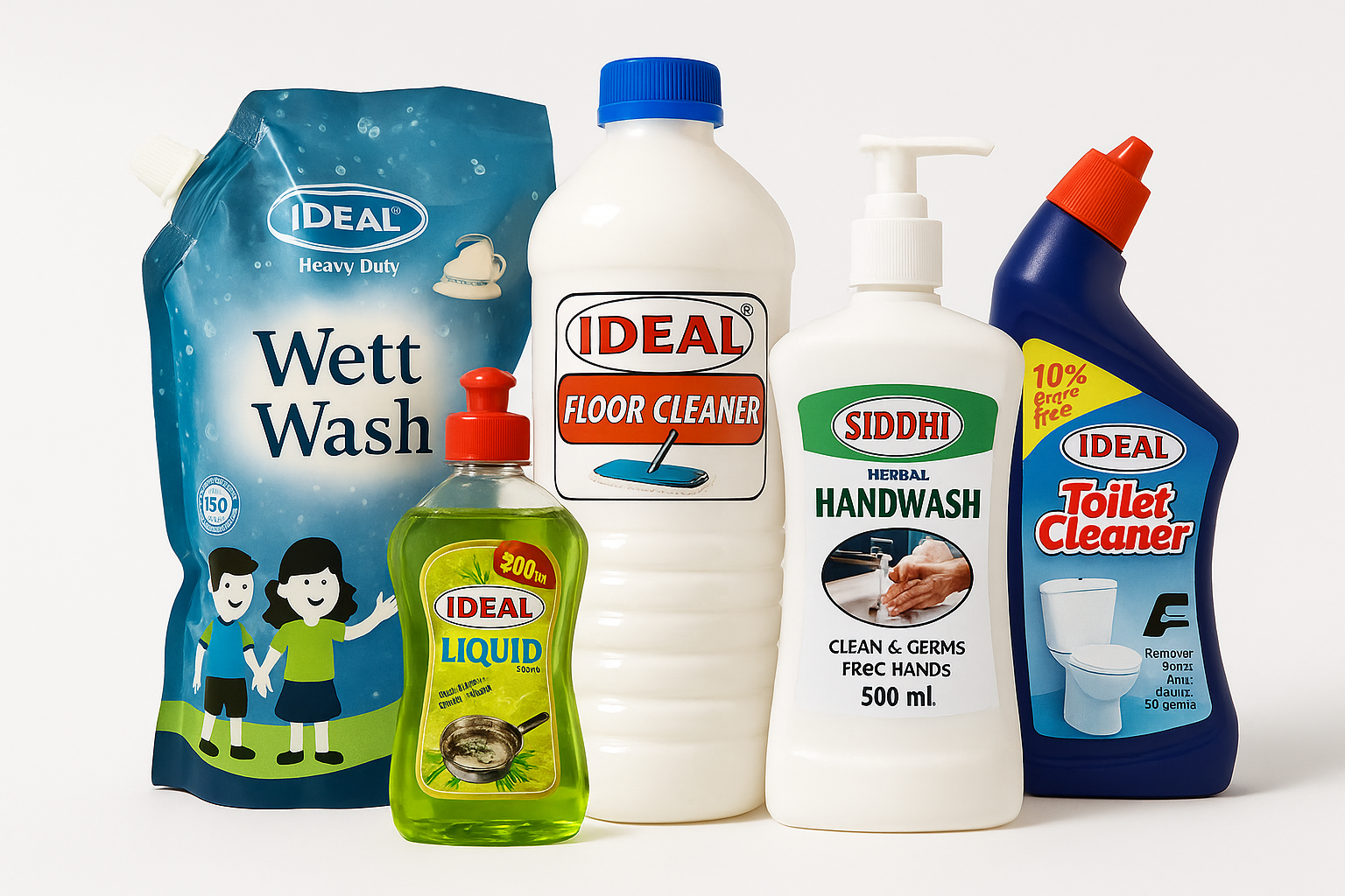 IDEAL Home Cleaning Combo – Total Hygiene Power Pack