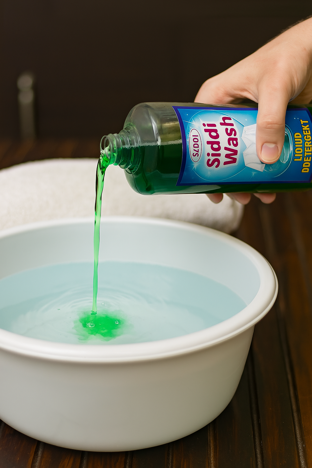 Siddhi Ezee Wash Liquid Detergent – 1kg | Powerful Stain Removal, Gentle on Fabrics