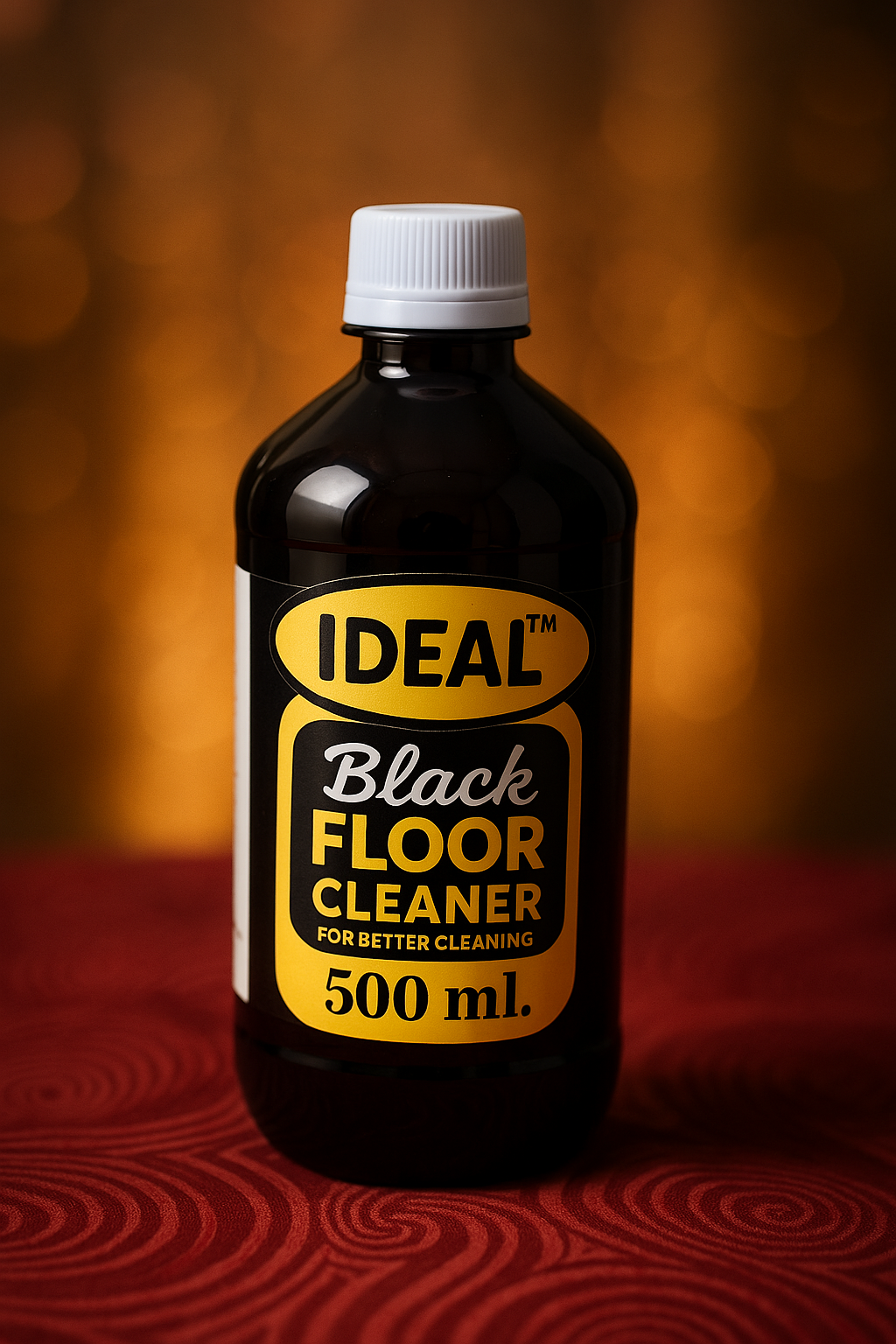 IDEAL™ Black Floor Cleaner – 500ml | Deep Clean + Streak-Free Shine