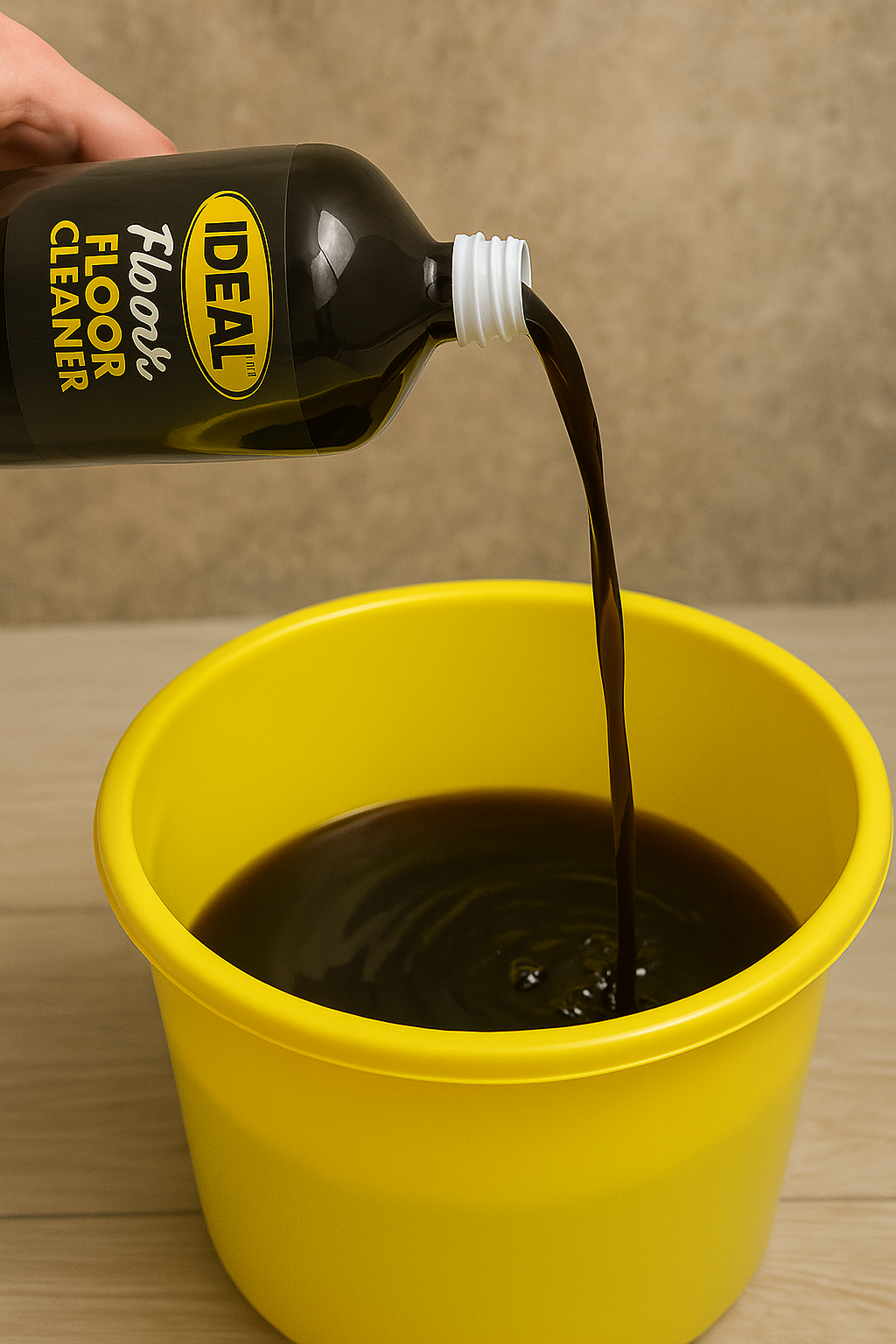 IDEAL™ Black Floor Cleaner – 500ml | Deep Clean + Streak-Free Shine