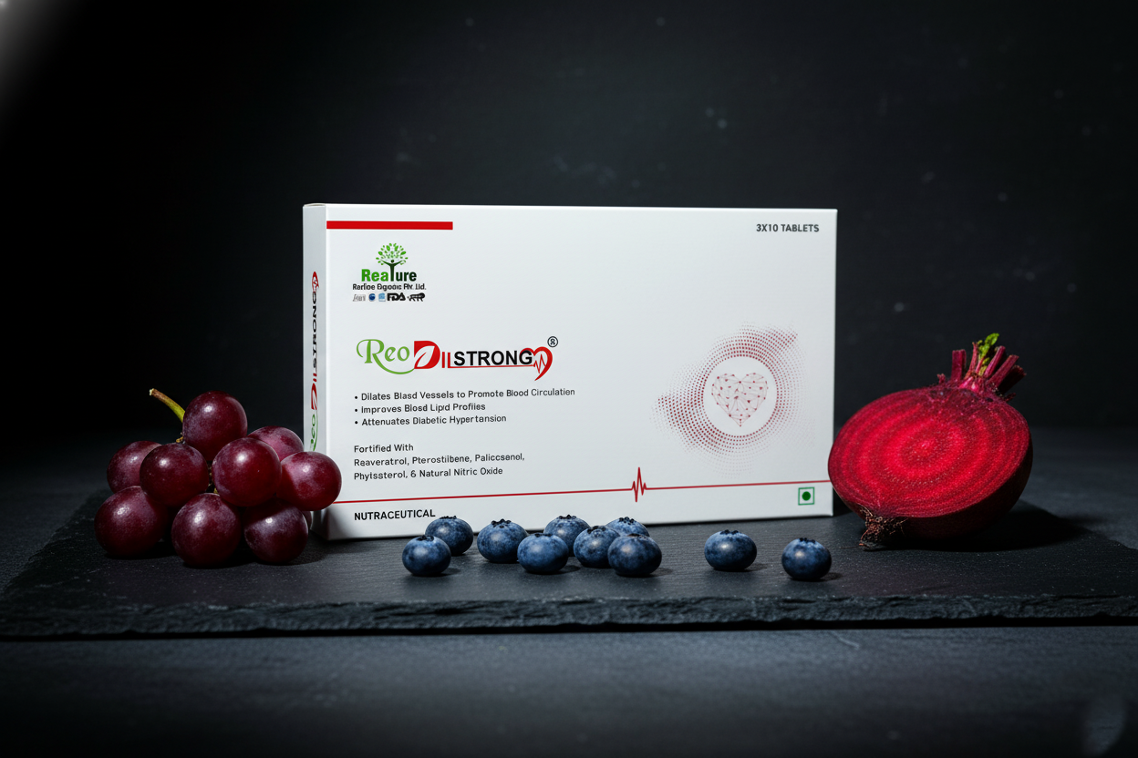 Reo Dilstrong - Heart Health & Blood Circulation Support Tablets (30 Tablets)