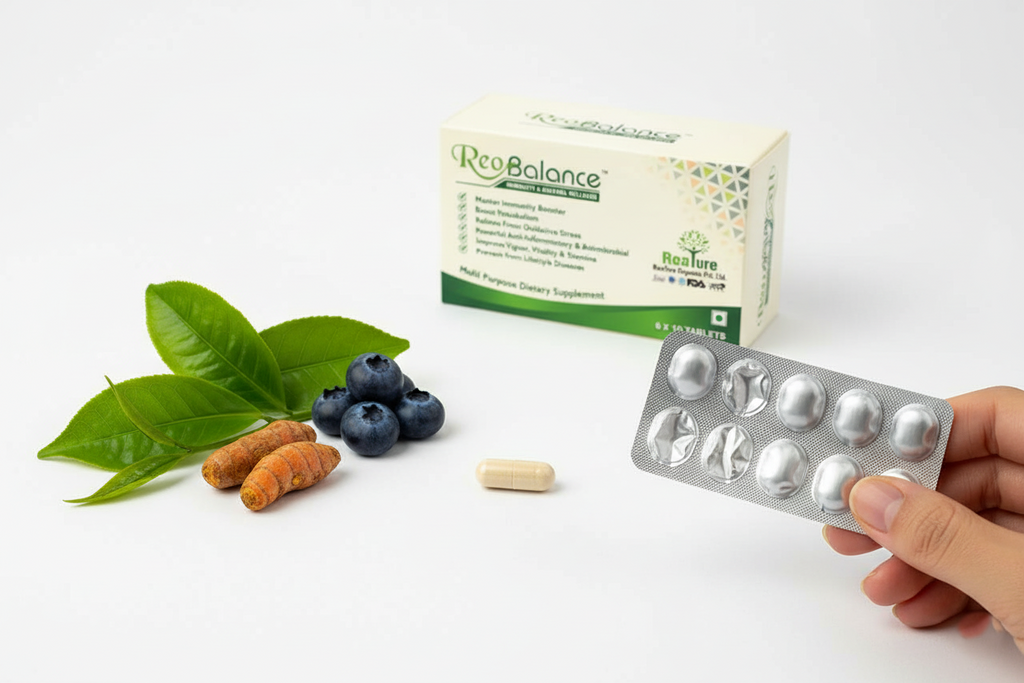 ReoBalance - Complete Wellness Supplement | Master Immunity Booster & Anti-Aging Formula