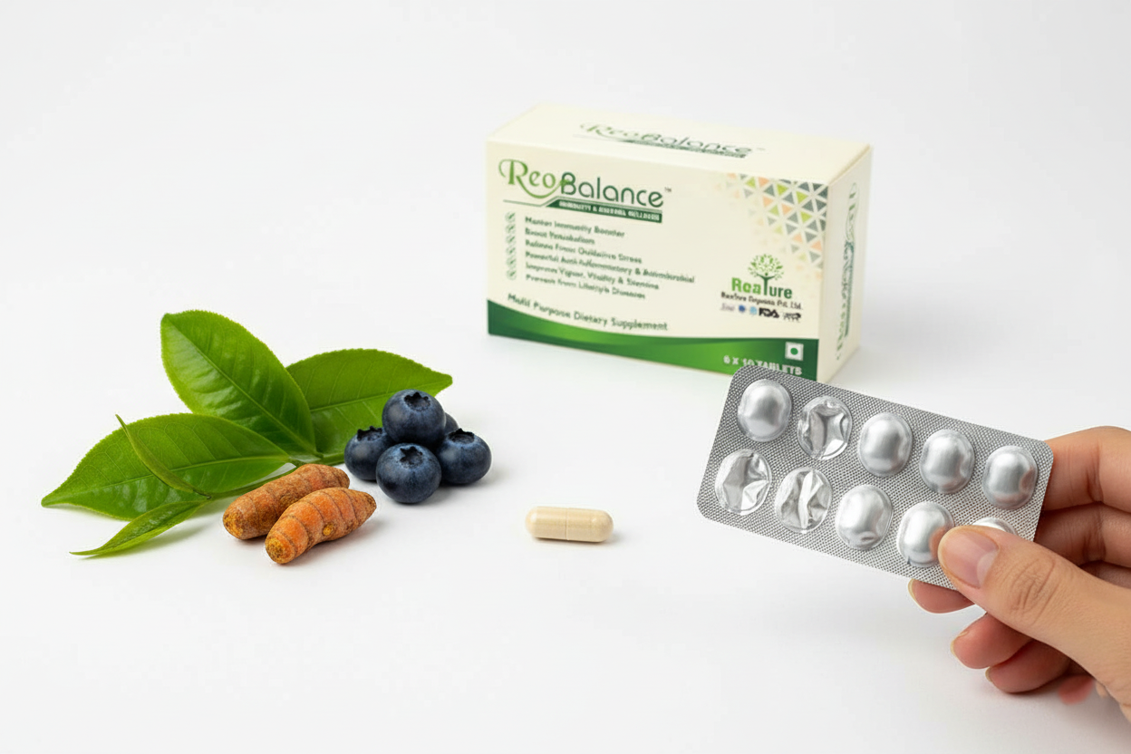 ReoBalance - Complete Wellness Supplement | Master Immunity Booster & Anti-Aging Formula