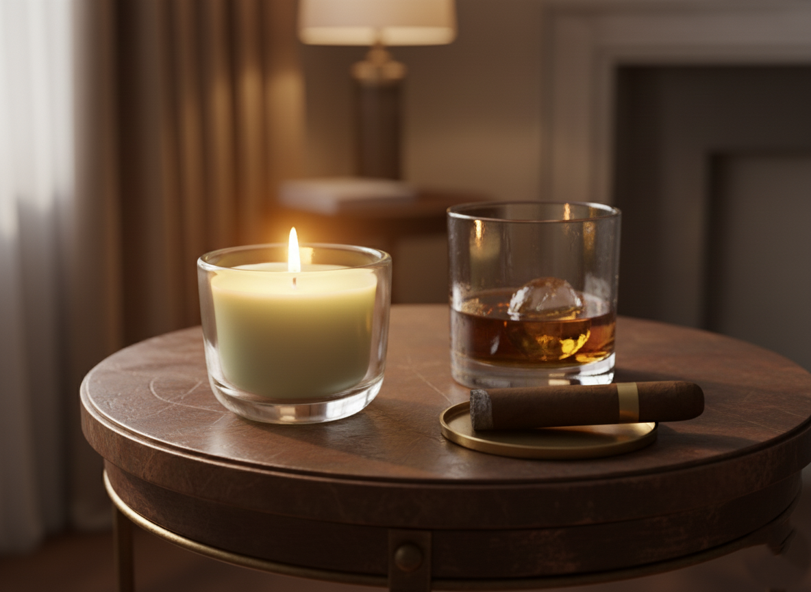 Diptsmbarah Scented Candles - Set of 2 | Premium Home Decor