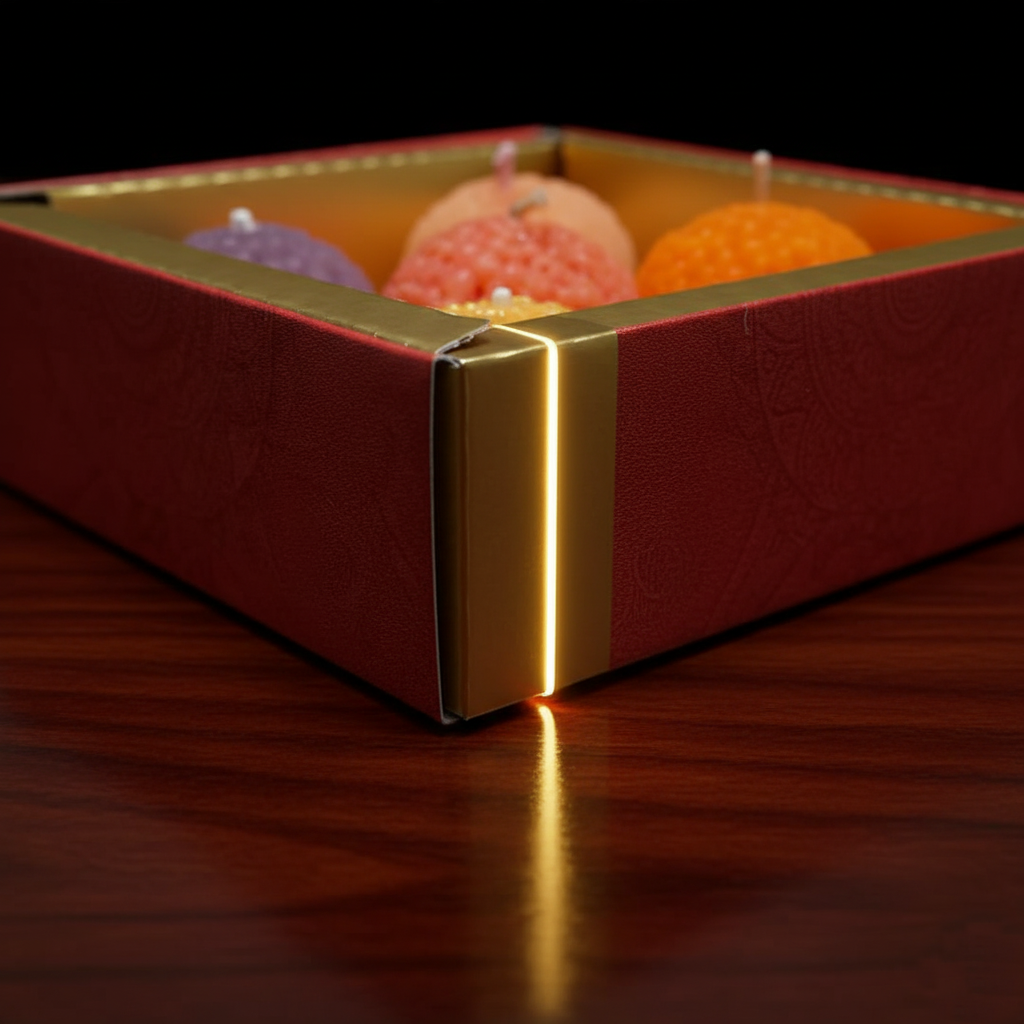 Sukhaprasāda Glow Candles – Pack of 5 Premium Decorative Candles