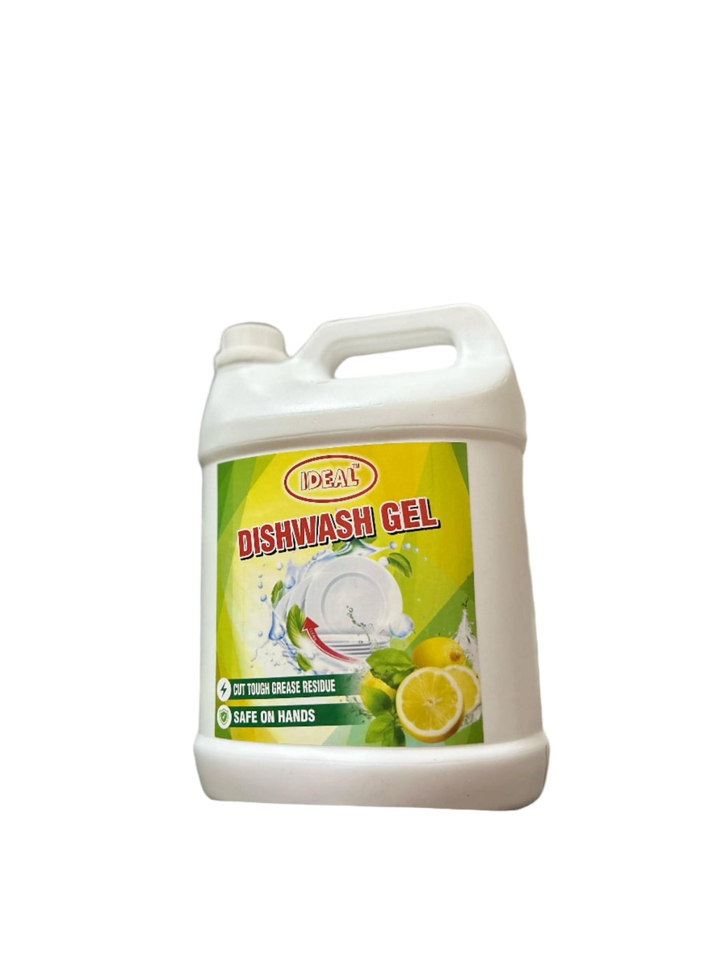 Ideal Dishwash Gel – Tough on Grease, Gentle on Hands (5L)