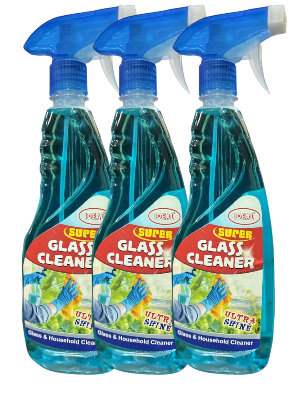 Ideal Glass Cleaner 500ml – Streak-Free Shine & Powerful Dirt Removal