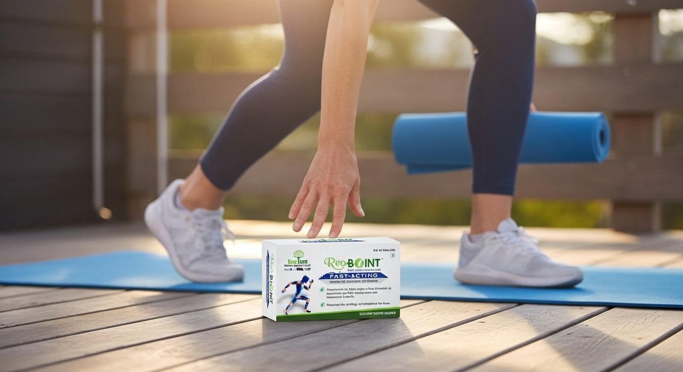 ReoBOINT Joint Health Supplement - Phytodroitin, Glucosamine & MSM for Bone Support